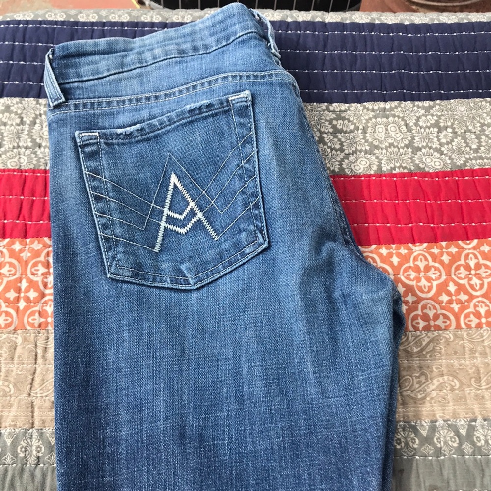 Boot cut jeans A pocket 34 inseam